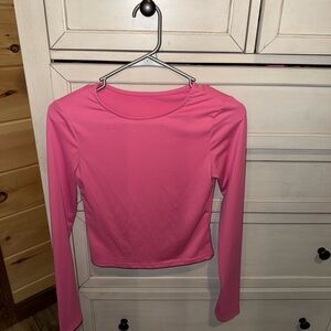 Pink Long Sleeve Women's Top